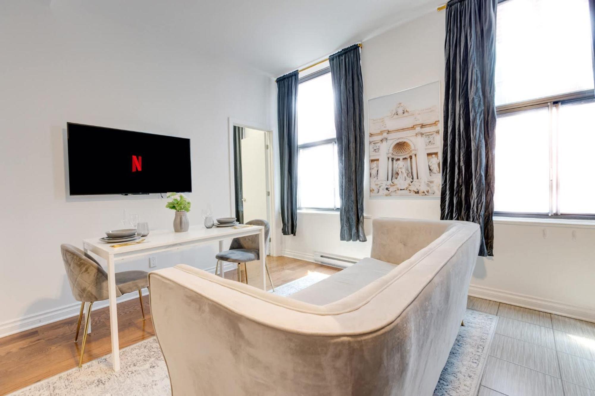 M11 - Stylish & Cozy 2Bdr In Plateau Montreal Leilighet Eksteriør bilde