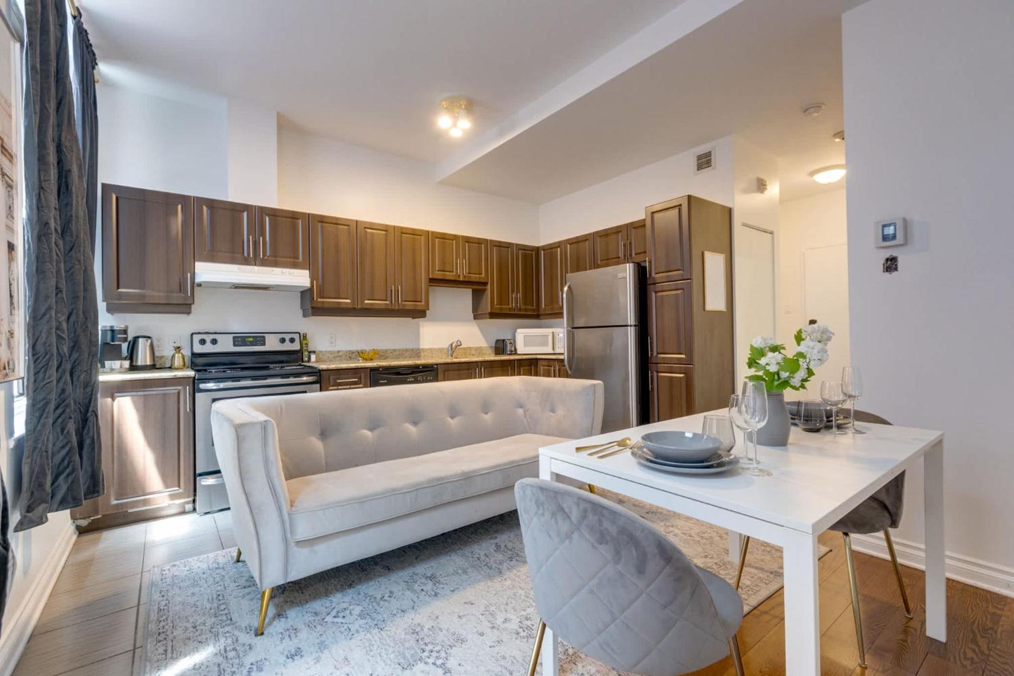 M11 - Stylish & Cozy 2Bdr In Plateau Montreal Leilighet Eksteriør bilde
