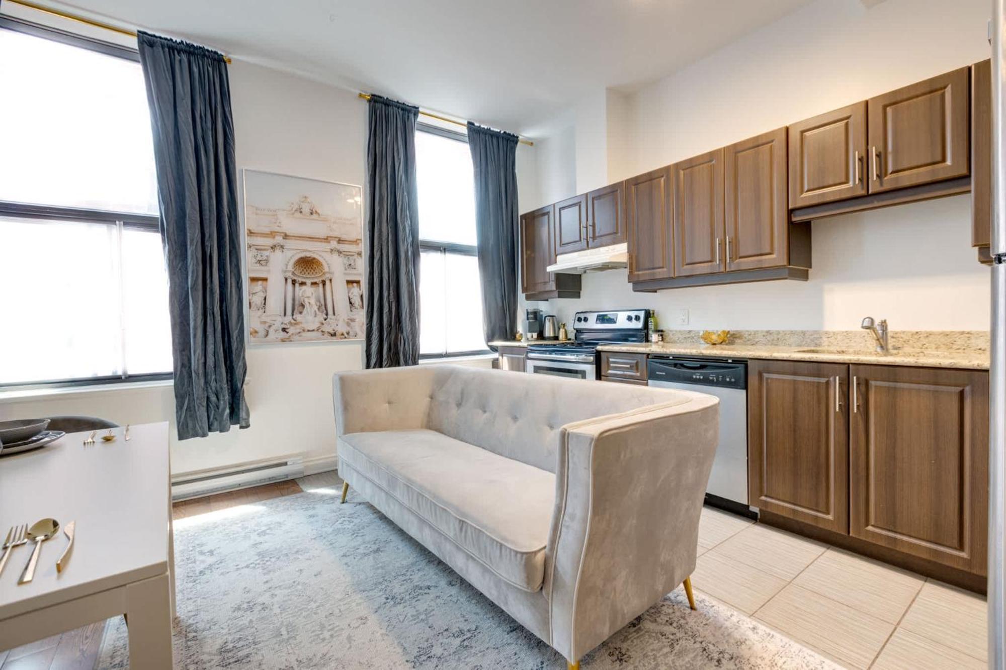 M11 - Stylish & Cozy 2Bdr In Plateau Montreal Leilighet Eksteriør bilde